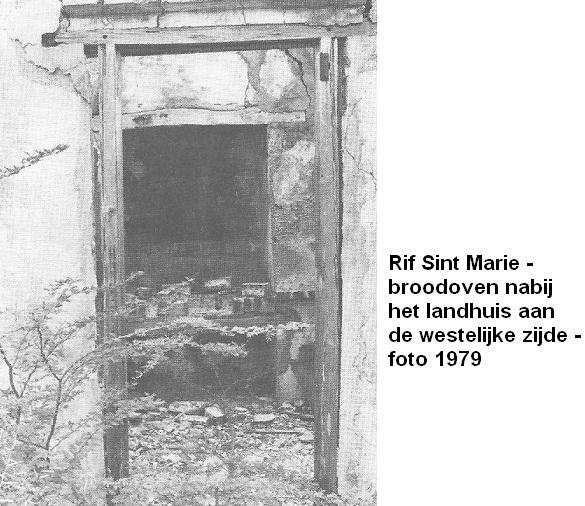 55. Rif St. Marie  broodoven 1979